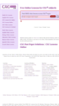 Mobile Screenshot of cxclessons.com